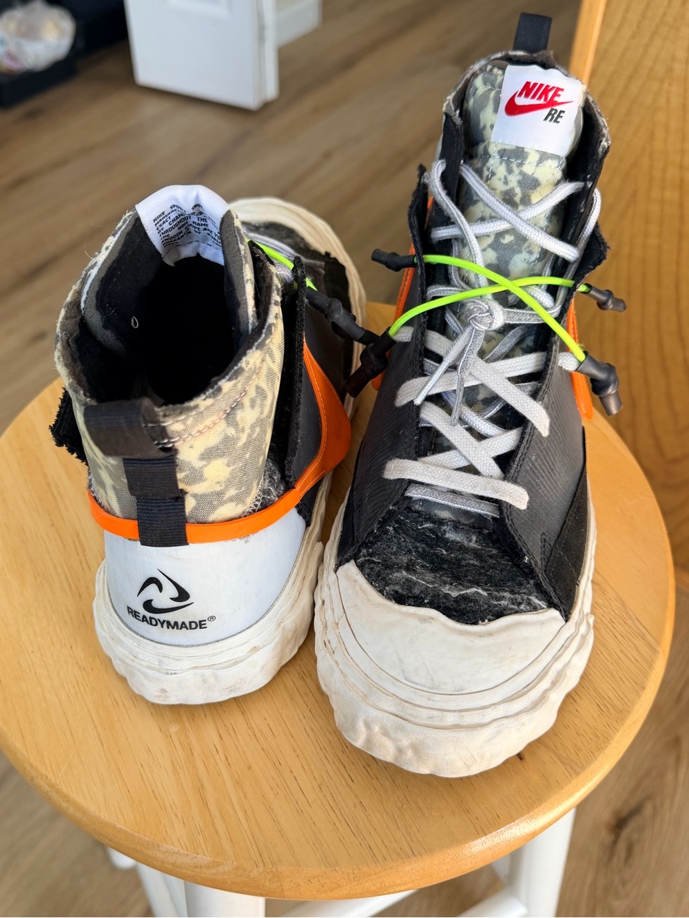 Men’s Nike Blazer Mid x READYMADE Camo high top. - Picture 2 of 5